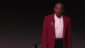 Tuskegee Airman Visits with Airman of Maxwell