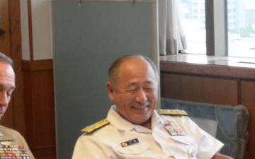 General Joe Dunford at Japan Ministry of Defense