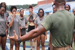 Marines conduct CFT at Fayetteville State University, NC