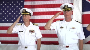 U.S. Navy Support Facility Diego Garcia Change of Command Ceremony