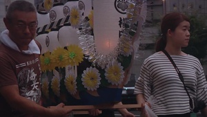 Sasebo Sailors Honor the Dead