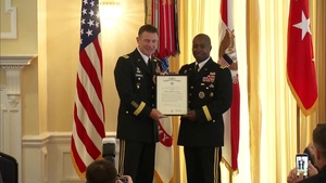 Promotion Ceremony in honor of MG Bruce T. Crawford