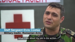 #WeAreNATO - The Romanian medic - Master with Subtitles