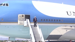 President Trump Visits MCAS Yuma