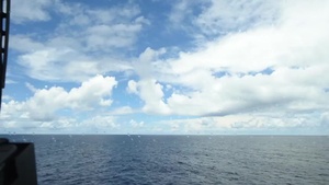 USS Coronado Harpoon Missile Launch Clip 1