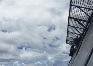 USS Coronado Harpoon Missile Launch Clip 5