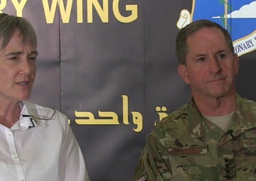 SecAF and CSAF Visit the 380 AEW