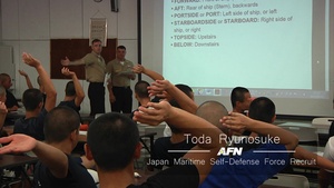 Sasebo Chief Selects Teach Japanese Sailors