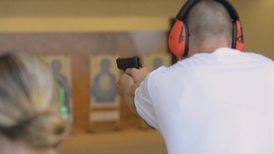Midshipmen Qualify on Small Arms