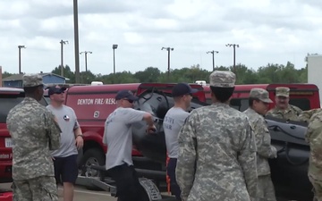 Texas Soldiers prepare for Hurricane Harvey