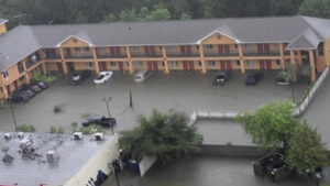Coast Guard rescues 5 stranded in Houston floodwaters