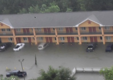Coast Guard rescues 5 stranded in Houston floodwaters