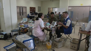 American, Japanese Red Cross Collects Blood for Japanese Hospitals (Package/Pkg)