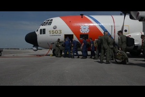 Miami-based Coast Guard crews deploy for Hurricane Harvey Response efforts