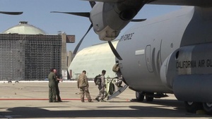 California National Guardsmen Deploy to Support Hurricane Harvey Response
