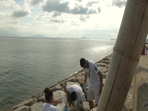 Iwakuni Marines clean Japanese beach (Package/Pkg)
