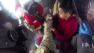 106th Rescue Wing New York Air National Guard's Hurricane Harvey Rescue B Roll