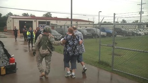 Army Reserve Aviation Command provides Aeromedical Evacuation to Civilians affected by Hurricane Harvey