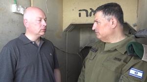 Special Representative for International Negotiations Jason Greenblatt spent a day touring the Gaza border