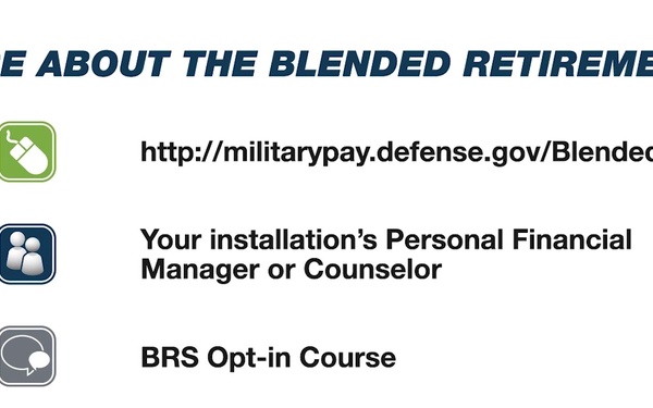 Blended Retirement System Opt-in