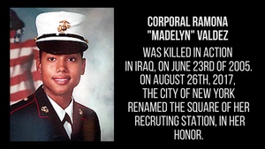 Bronx Square Renamed After Fallen Marine