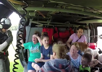 Navy Squadron Rescues Civilians at Texas School