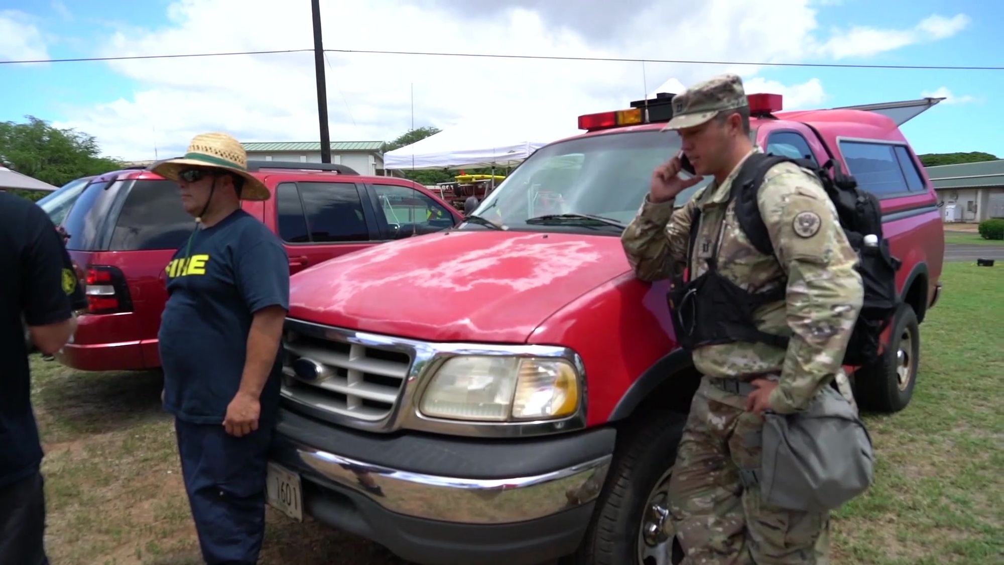 RT 00:02:38:00<br />Audio - Split Stereo <br />VO/ Interviews - left<br />Nat-sound - Right<br /><br />The Hawaii National Guard&#39;s  93rd Weapons of Mass Destruction - Civil Support Team  recently held a threat/response exercise on the Island of Kauai with support from the 94th WMD-CST from Guam, 103rd WMD CST from Alaska, 85th WMD-CST from Utah, Kauai Emergency Management Agency, Kauai first responders, Pacific Missile Range Facility, and other governmental and nongovernmental agencies exercise joint interagency operations under the Incident Command System.<br /><br />00:00:22:00<br />Lt. Col.