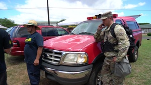 Hawaii National Guard Hosts Hazmat Response Exercise in Kauai.