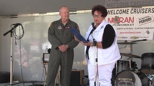 Selfridge Honored at Cars & Stripes Celebration