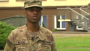 ASA visits soldiers in Poland BROLL