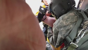 B-Roll footage of TXARNG conducting hoist rescue