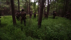 Echo Co. Marines conduct Defensive Operations training