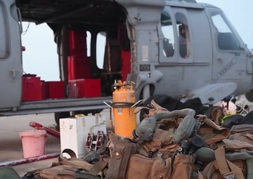 U.S. Navy Squadrons Transition Support of Hurricane Harvey Relief Efforts