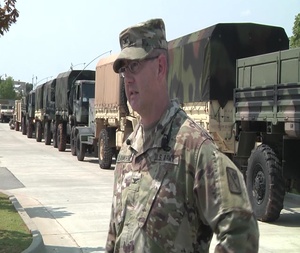 Oklahoma National Guard Task Force 271 deploys to Hurricane Harvey relief efforts