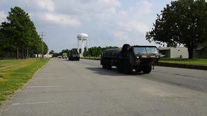 Arkansas Guardsmen Arrive in Little Rock for Hurricane Harvey Mobilization