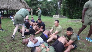 B- Roll: U.S. Marines with SPMAGTF-SC Conduct Training with Panamanian service members