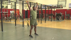 Band Overhead Squat