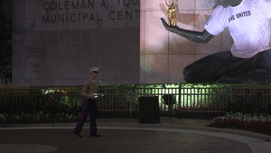 Marine Week Detroit Morning Reveille