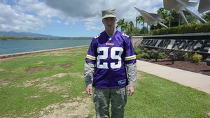 SSgt LOGAN OESTRICH - VIKINGS - NFL SHOUTOUT