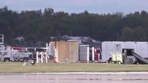 F-15's Evacuate to Wright-Patterson AFB, Ohio