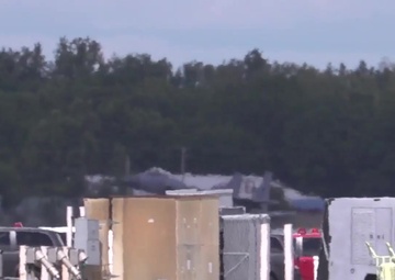 F-15's Evacuate to Wright-Patterson AFB, Ohio