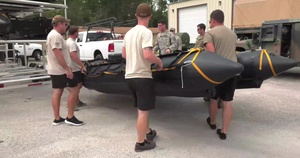 Hurricane Irma prep at Camp Blanding, Florida