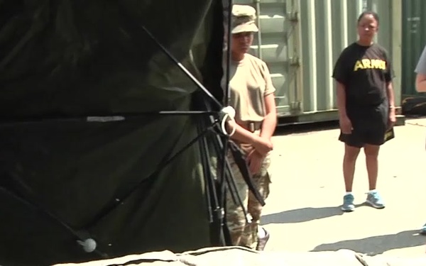 Bravo company 121 Decontamination Training