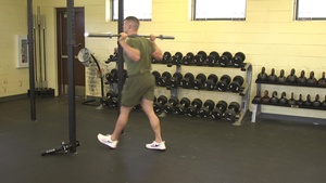 Barbell Forward Lunge