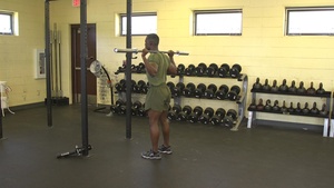Barbell Lateral Lunge