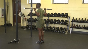 Barbell Reverse Lunge