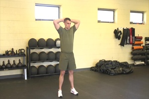 Prisoner Squat Jump
