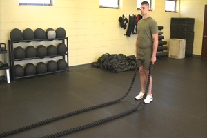 Rope Alternating Wave with Lunge