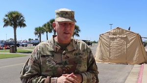 Texas General discusses the impact of the National Guard in response to Hurricane Harvey