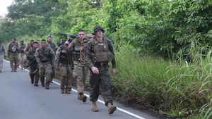 B-Roll: U.S. Marines with SPMAGTF-SC conduct training with Panamanian service members